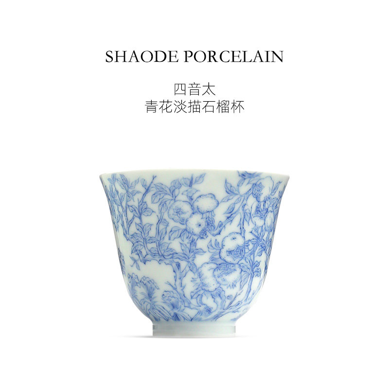 Hand-painted teaware product detail