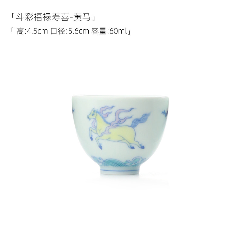 Hand-painted teaware product detail