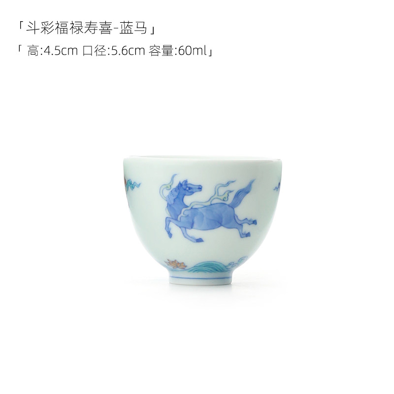 Hand-painted teaware product detail