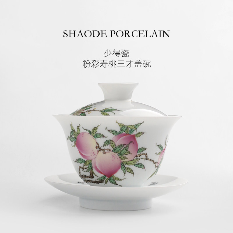 Hand-painted teaware product detail