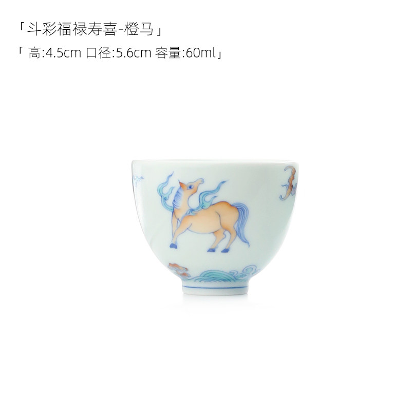 Hand-painted teaware product detail