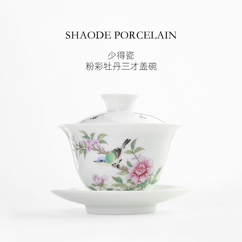 Hand-painted teaware product detail