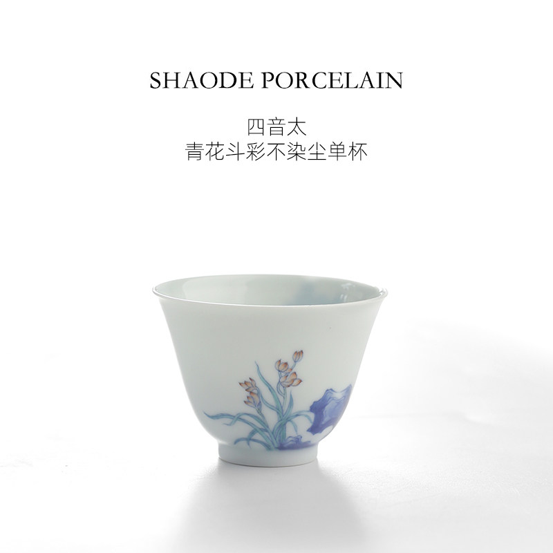 Hand-painted teaware product detail