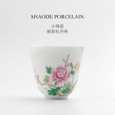 Hand-painted teaware product detail