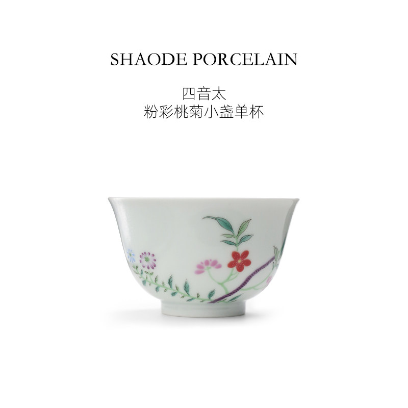 Hand-painted teaware product detail