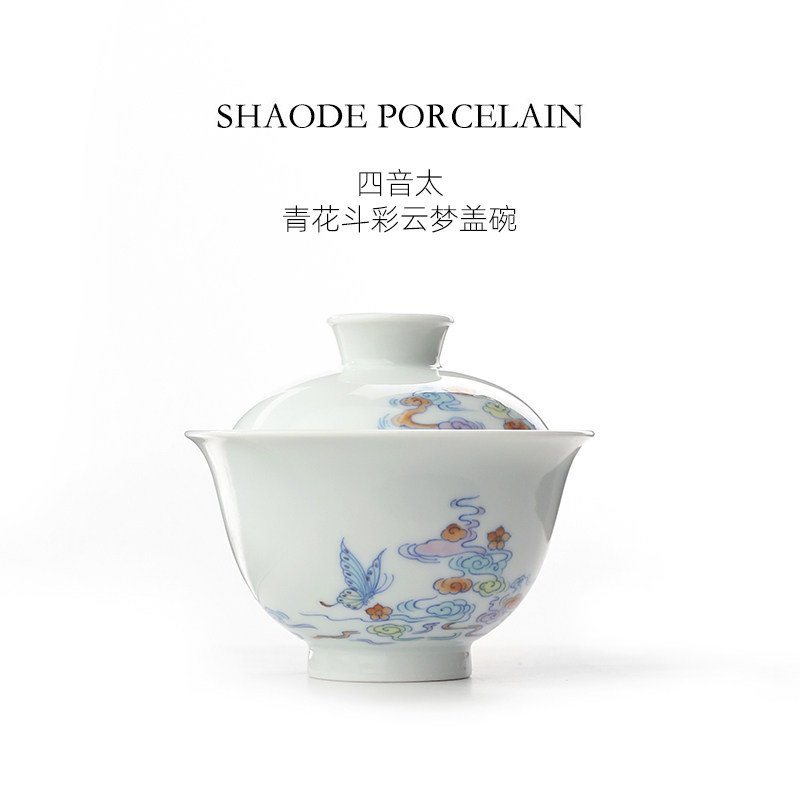 Hand-painted teaware product detail