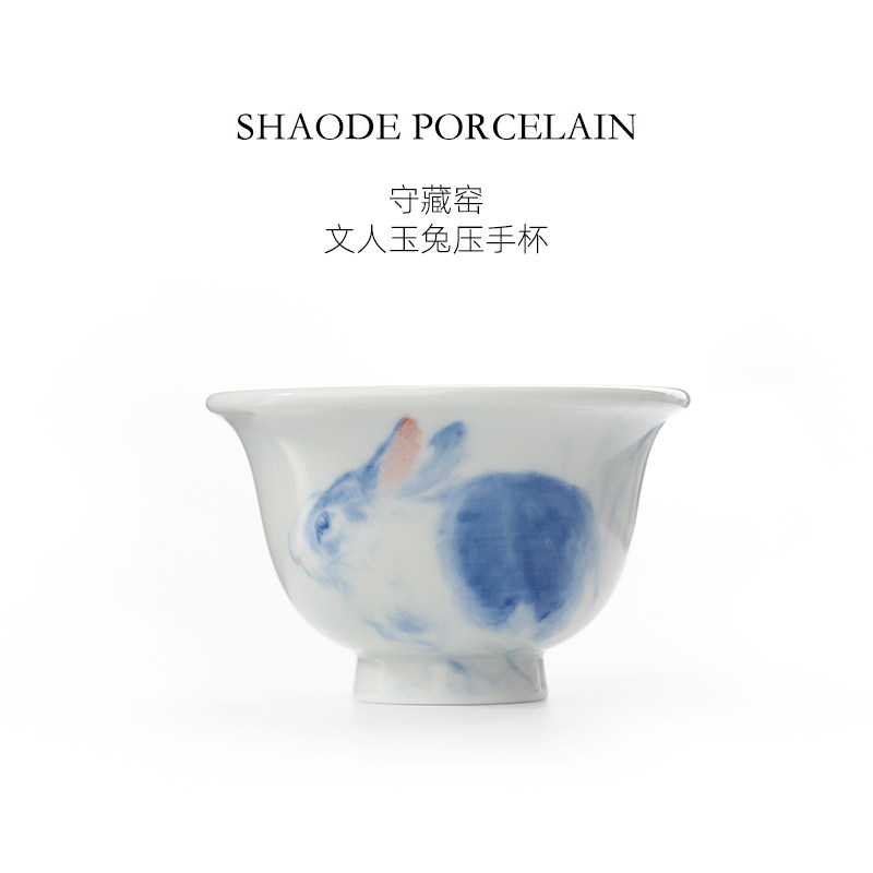 Hand-painted teaware product detail