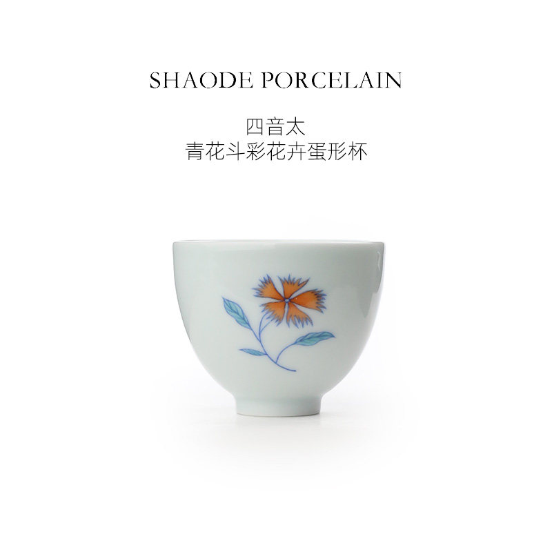 Hand-painted teaware product detail