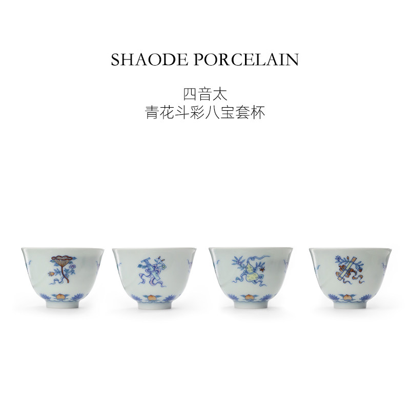 Hand-painted teaware product detail
