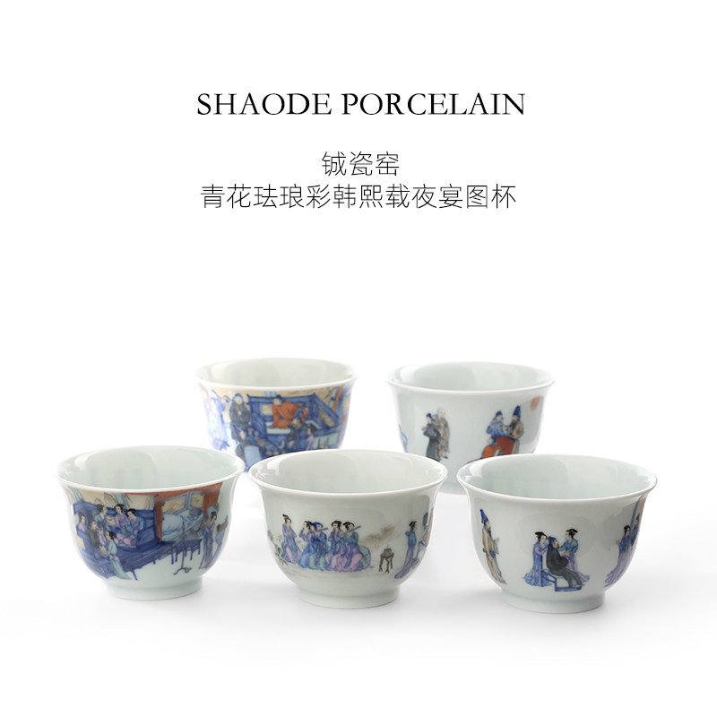 Hand-painted teaware product detail
