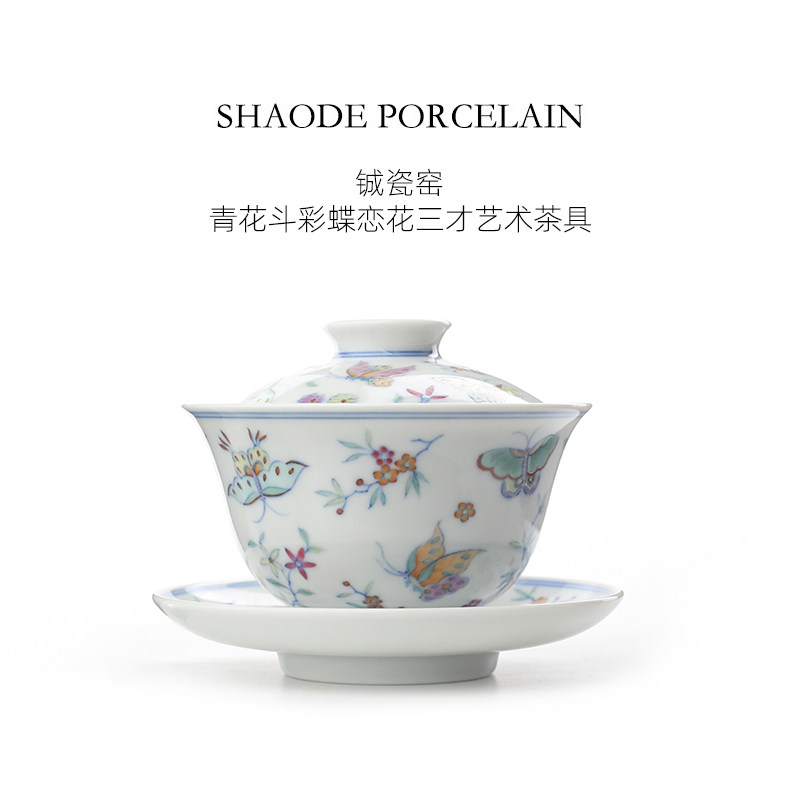 Hand-painted teaware product detail